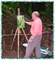 Artists at Puzzlewood