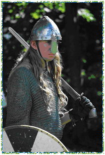 Meet the Vikings at Puzzlewood